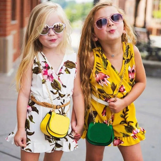 Baby Girls' Floral Summer Outfit
