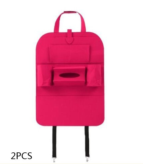Felt Car Seat Organizer Bag