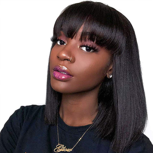 Unice Machine-Made Human Hair Wig