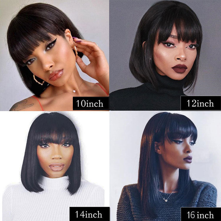 Unice Machine-Made Human Hair Wig