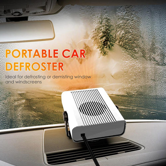 Portable Car Heater and Fan with Adjustable Holder