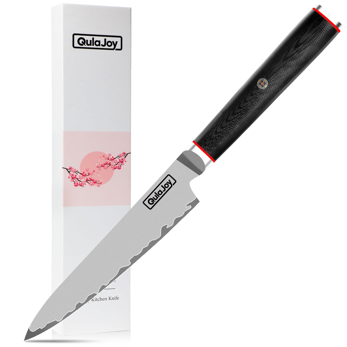 Qulajoy Steel Kitchen Knife with G10 Handle
