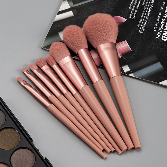 8-Piece Synthetic Makeup Brush Set