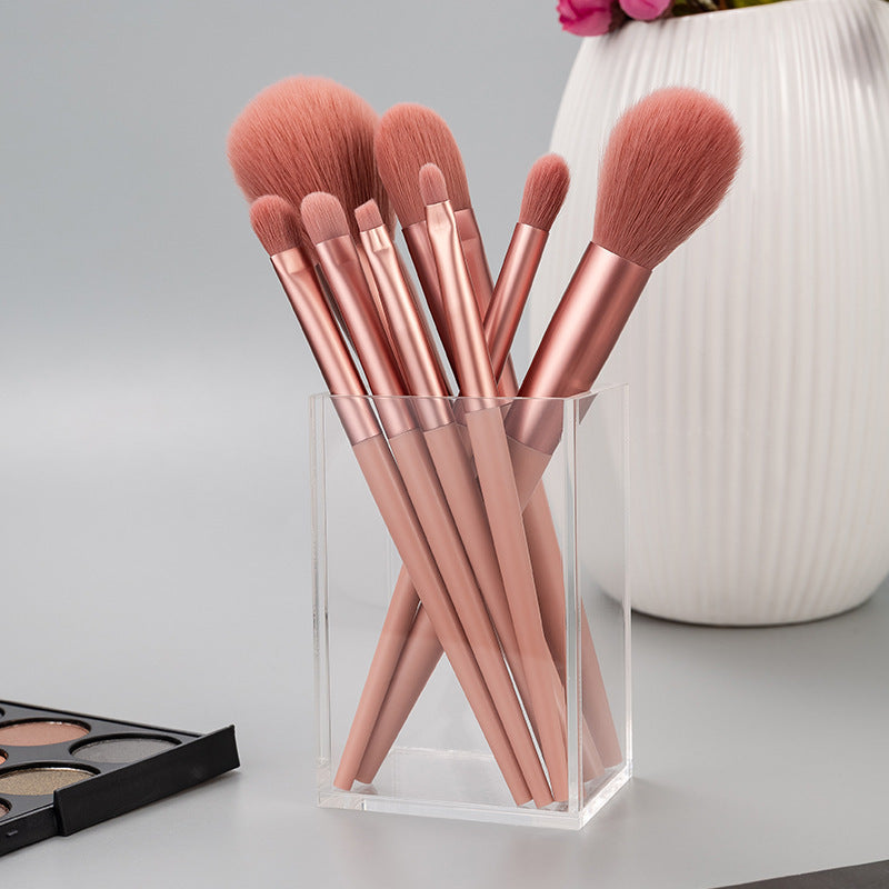 8-Piece Synthetic Makeup Brush Set