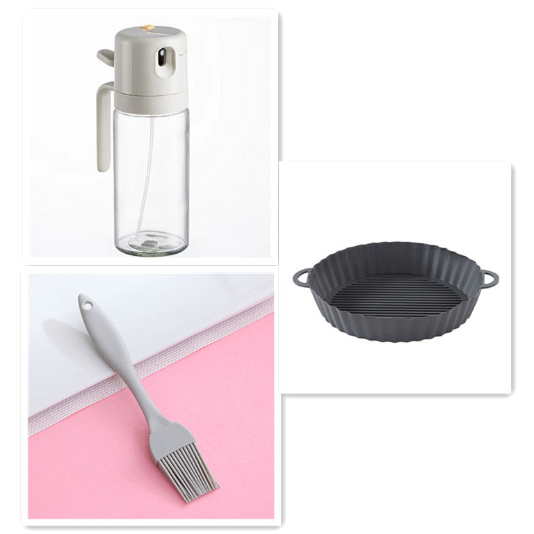 2-in-1 Glass Oil Sprayer and Dispenser
