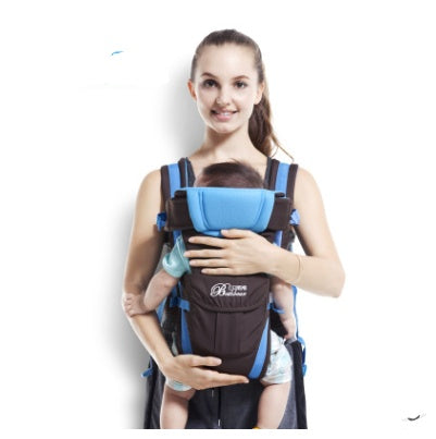 Baby Carrier with Hip Seat and Adjustable Shoulder Straps