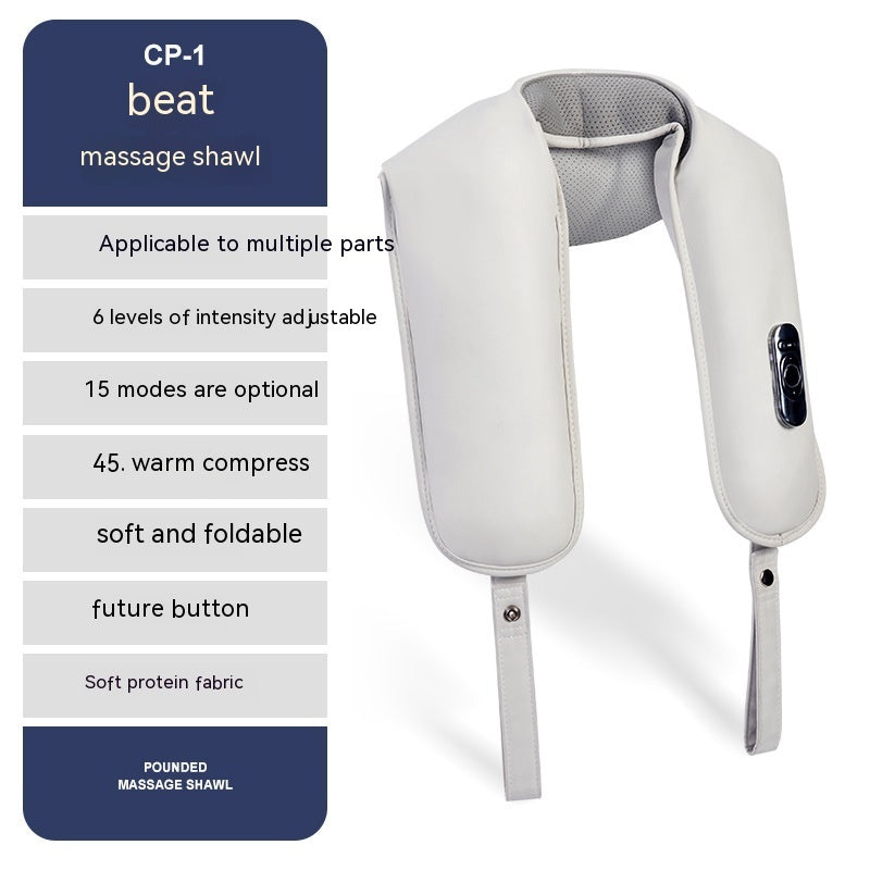 Rechargeable Shoulder and Neck Massager with Heat