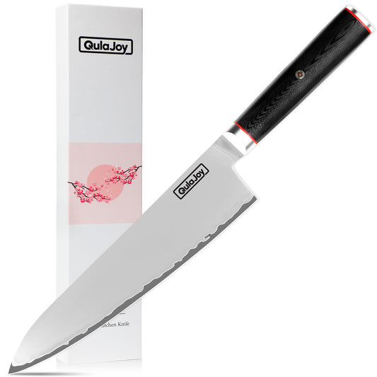 Qulajoy Steel Kitchen Knife with G10 Handle