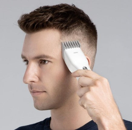 Cordless Hair Clipper with Ceramic Blade and Adjustable Comb